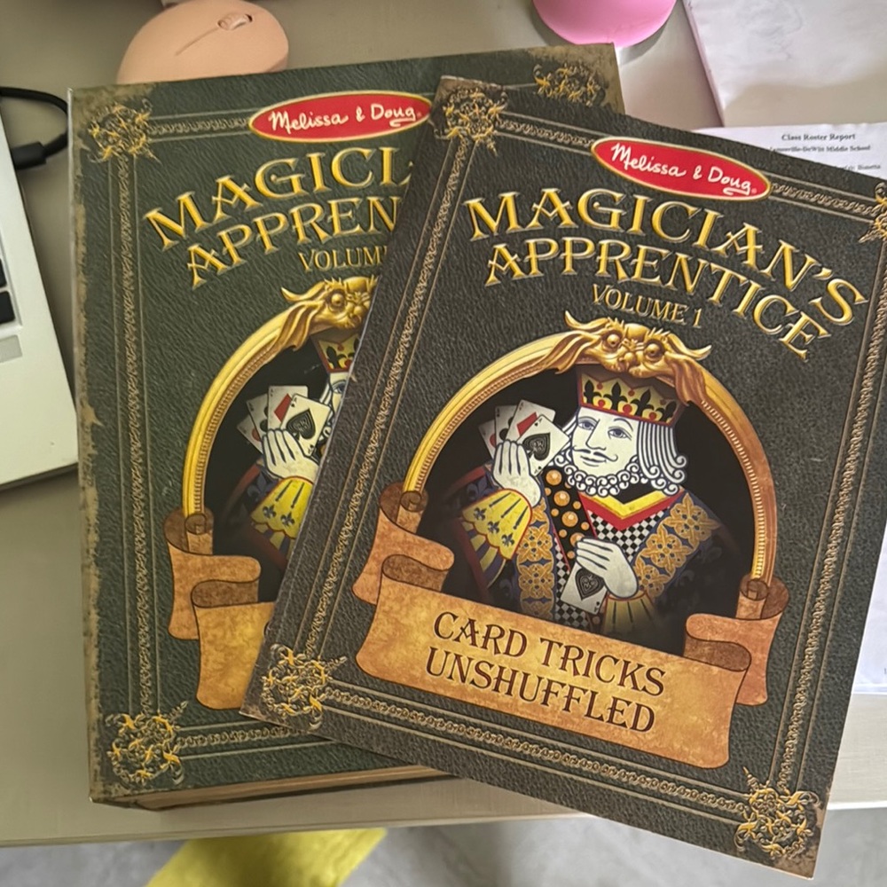 Melissa & Doug Magician's Apprentice Card Tricks Book